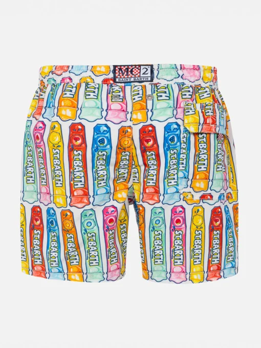 Costume da bagno da bambino con stampa ghiaccioli