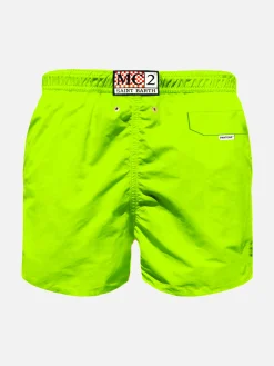 Costume da bagno da bambino giallo fluo | EDIZIONE SPECIALE PANTONE®