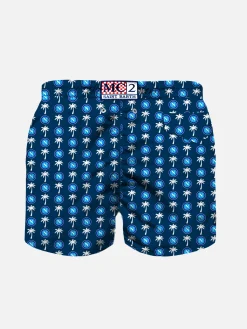 Costume da bagno da bambino in tessuto leggero con stampa logo Napoli | EDIZIONE SPECIALE SSC NAPOLI