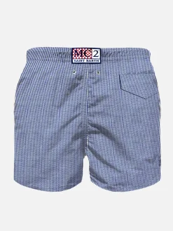 Costume da bagno da bambino con righe