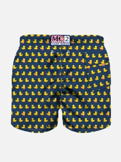 Costume da bagno da bambino con stampa papere