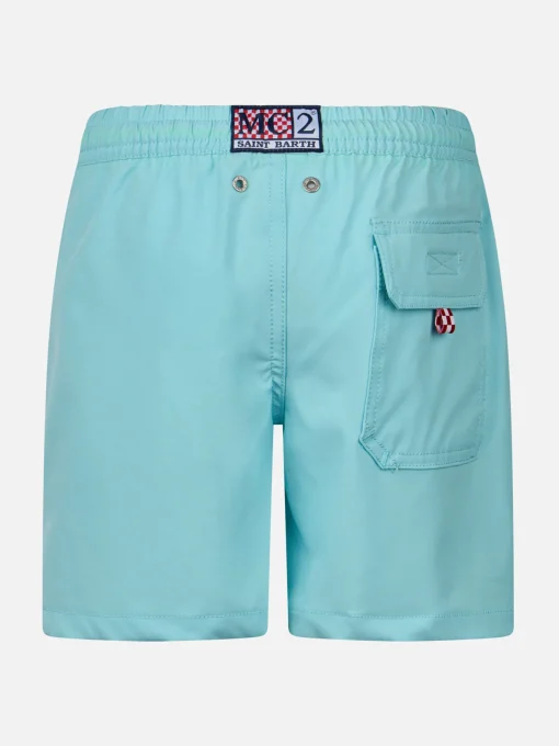 Costume da bagno da bambino Comfort con ricamo King of the Beach
