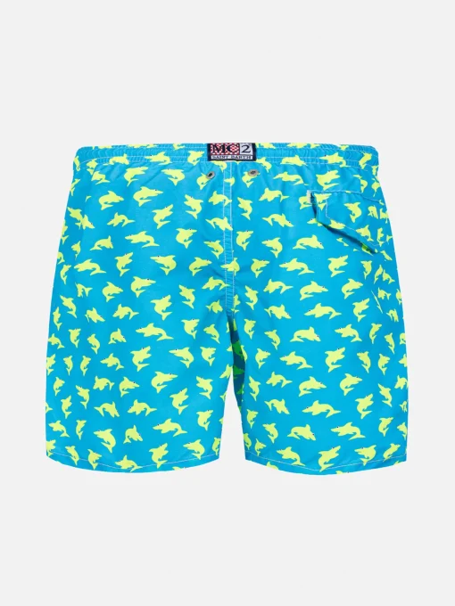 Costume da bagno da bambino con stampa squalo