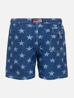 Costume da bagno da bambino con stampa stelle