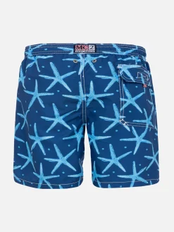 Costume da bagno da bambino stampa stelle marine