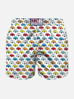 Costume da bagno da bambino con stampa auto Fiat 500 | FIAT© 500 Edizione Speciale