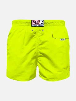 Costume da bagno da bambino giallo fluo | EDIZIONE SPECIALE PANTONE®