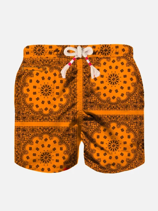 Costume da bagno da bambino arancione
