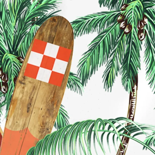 Costume da bagno da bambino stampa tavole da surf