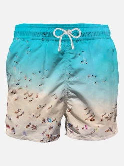 Costume da bagno da uomo stampa fotografica On the Beach