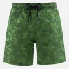 Costume da bagno da uomo in tessuto ripstop Harbour The Riviera con stampa jacquard camo