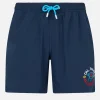 Costume da bagno da uomo Comfort con ricamo Dal Padel alla Brace | EDIZIONE SPECIALE INSULTI LUMINOSI