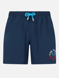 Costume da bagno da uomo Comfort con ricamo Dal Padel alla Brace | EDIZIONE SPECIALE INSULTI LUMINOSI