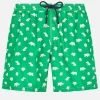 Costume da bagno da uomo in tessuto leggero Lighting Micro Fantasy con stampa padel