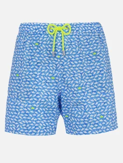 Costume da bagno da uomo Comfort Light con stampa squali
