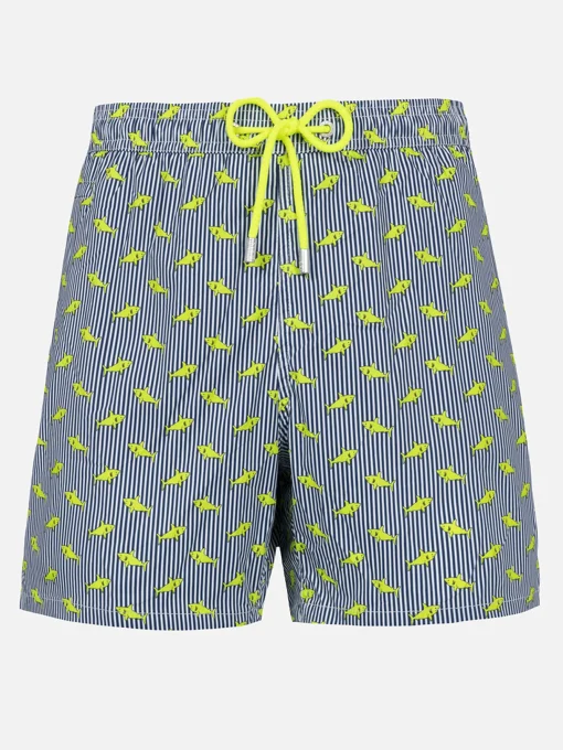 Costume da bagno da uomo Comfort Light con stampa squali