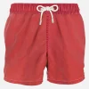 Costume da bagno da uomo rosso delavè