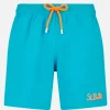 Costume da bagno da uomo comfort colore azzurro