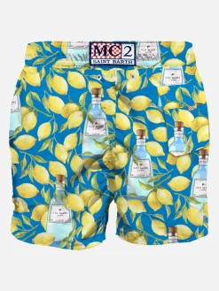 Costume da bagno da uomo classico con stampa Limoni | GIN MARE EDIZIONE SPECIALE