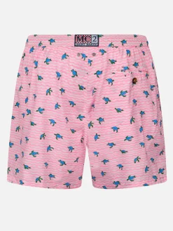 Costume da bagno da uomo Comfort Light con stampa tartarughe marine