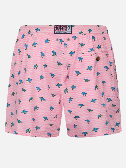 Costume da bagno da uomo Comfort Light con stampa tartarughe marine