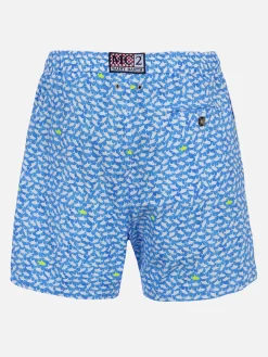 Costume da bagno da uomo Comfort Light con stampa squali