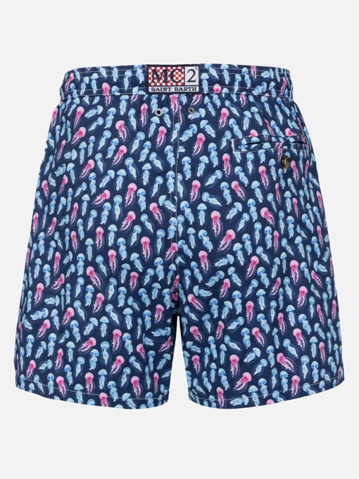 Costume da bagno da uomo Comfort Light con stampa meduse
