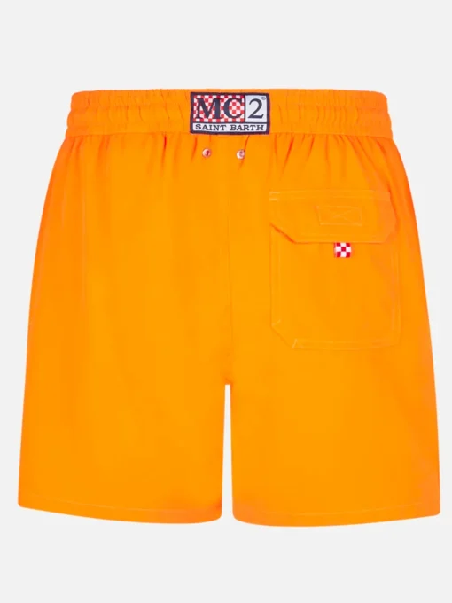 Costume da bagno da uomo comfort arancio fluo
