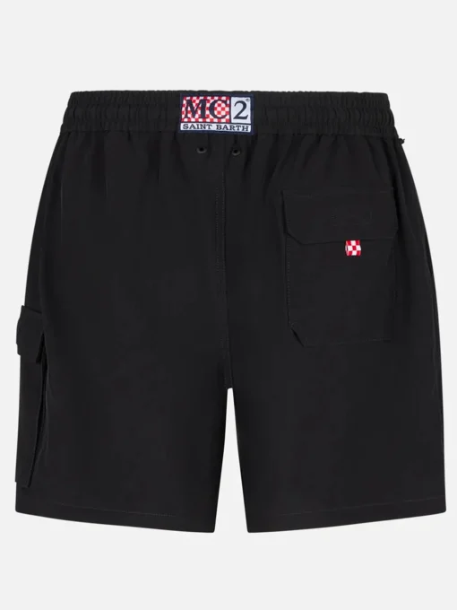 Costume da bagno da uomo comfort ed elasticizzato nero