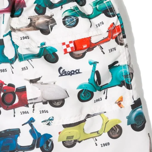 Costume da bagno da uomo classico con stampa Vespa® | EDIZIONE SPECIALE VESPA®