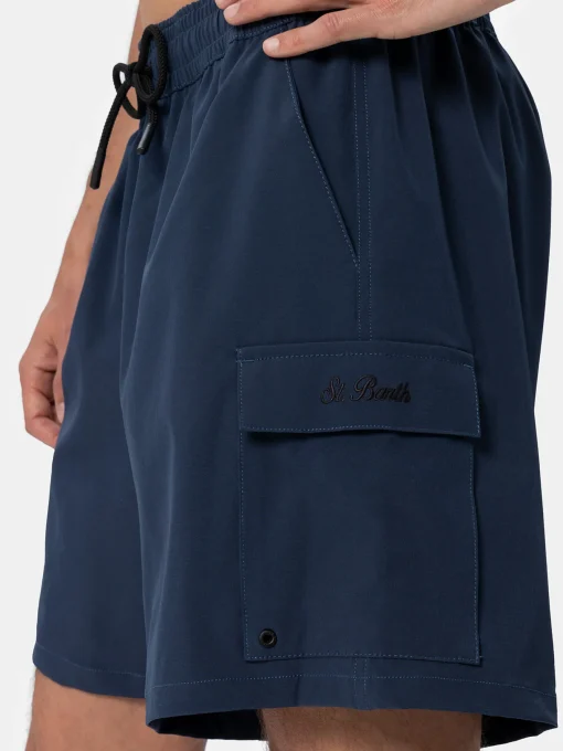 Costume da bagno da uomo Comfort di colore blu