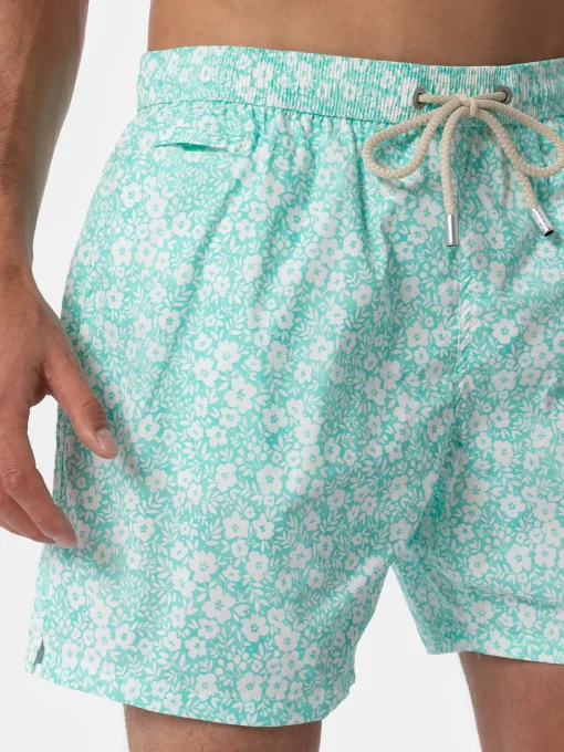 Costume da bagno da uomo Comfort Light con stampa fiori