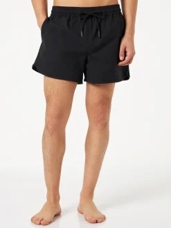 Costume da bagno da uomo con logo laterale e contrasto