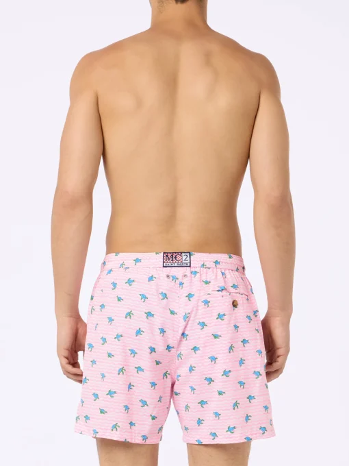 Costume da bagno da uomo Comfort Light con stampa tartarughe marine