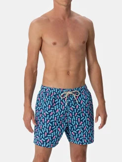 Costume da bagno da uomo Comfort Light con stampa meduse