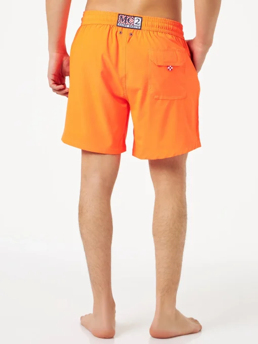 Costume da bagno da uomo comfort arancio fluo