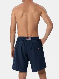 Costume da bagno da uomo Comfort di colore blu