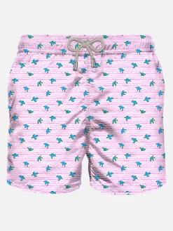 Costume da bagno da uomo Comfort Light con stampa tartarughe marine