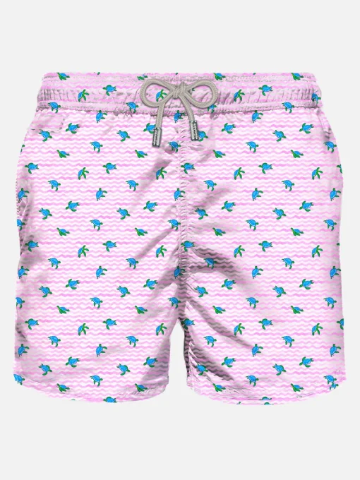 Costume da bagno da uomo Comfort Light con stampa tartarughe marine