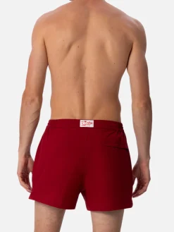 Costume da bagno da uomo Harrys dal taglio aderente bordeaux