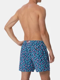 Costume da bagno da uomo Comfort Light con stampa meduse