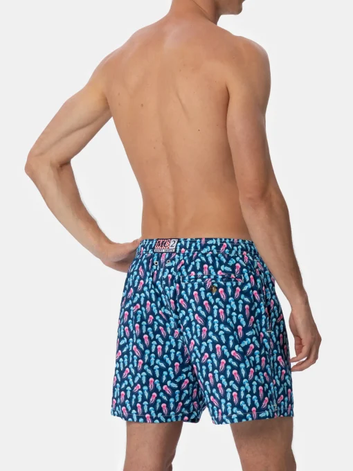 Costume da bagno da uomo Comfort Light con stampa meduse