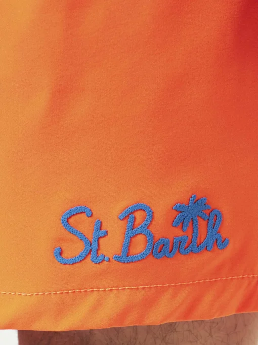 Costume da bagno da uomo comfort arancio fluo