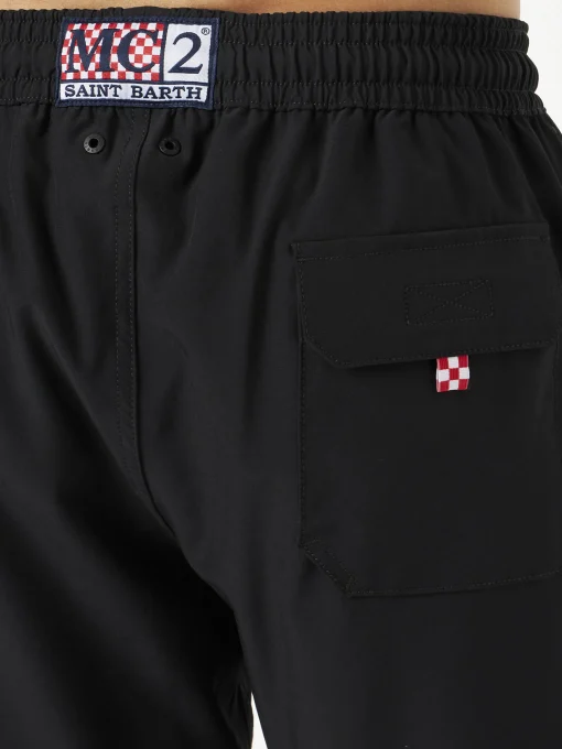 Costume da bagno da uomo comfort ed elasticizzato nero