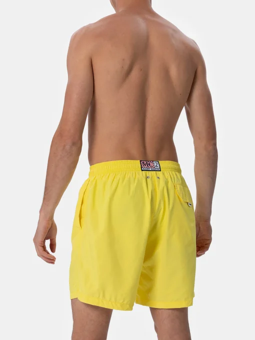 Costume da bagno da uomo in tessuto leggero giallo chiaro Lighting Pantone | EDIZIONE SPECIALE PANTONE