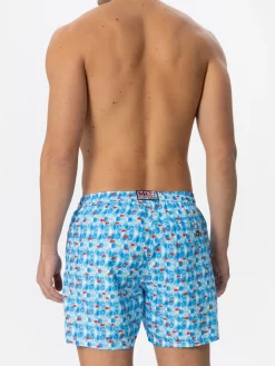 Costume da bagno da uomo con stampa mare