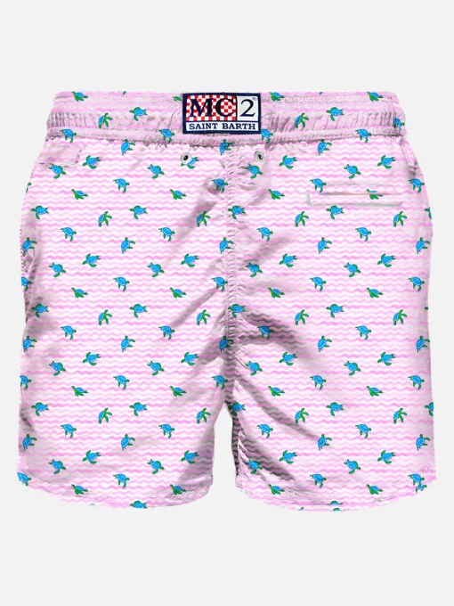 Costume da bagno da uomo Comfort Light con stampa tartarughe marine