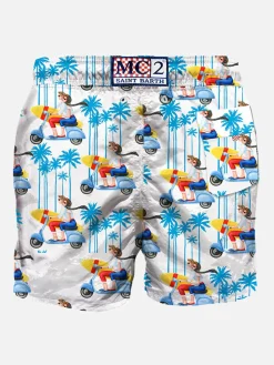 Costume da bagno di media lunghezza Oh Vespa®! - Vespa® Special Edition