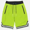 Costume da bagno giallo fluo stile surf