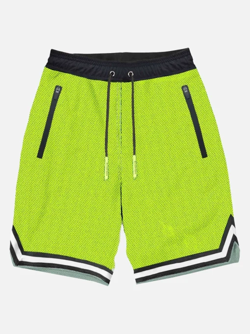 Costume da bagno giallo fluo stile surf